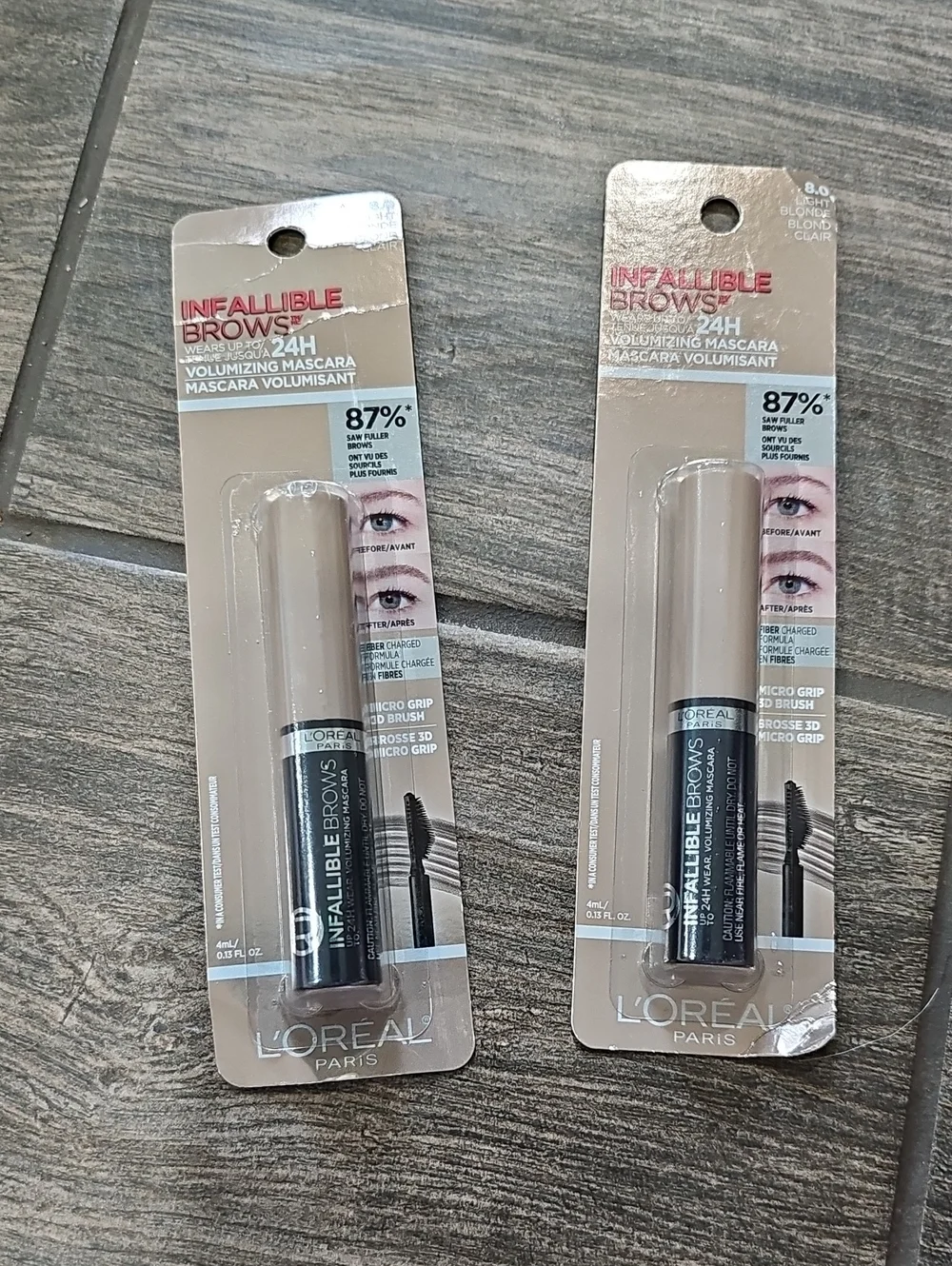 L'Oréal Infallible Brows Volumizing Mascara - Taupe/Brown